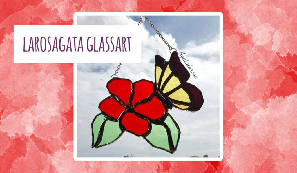 larosagata glassart